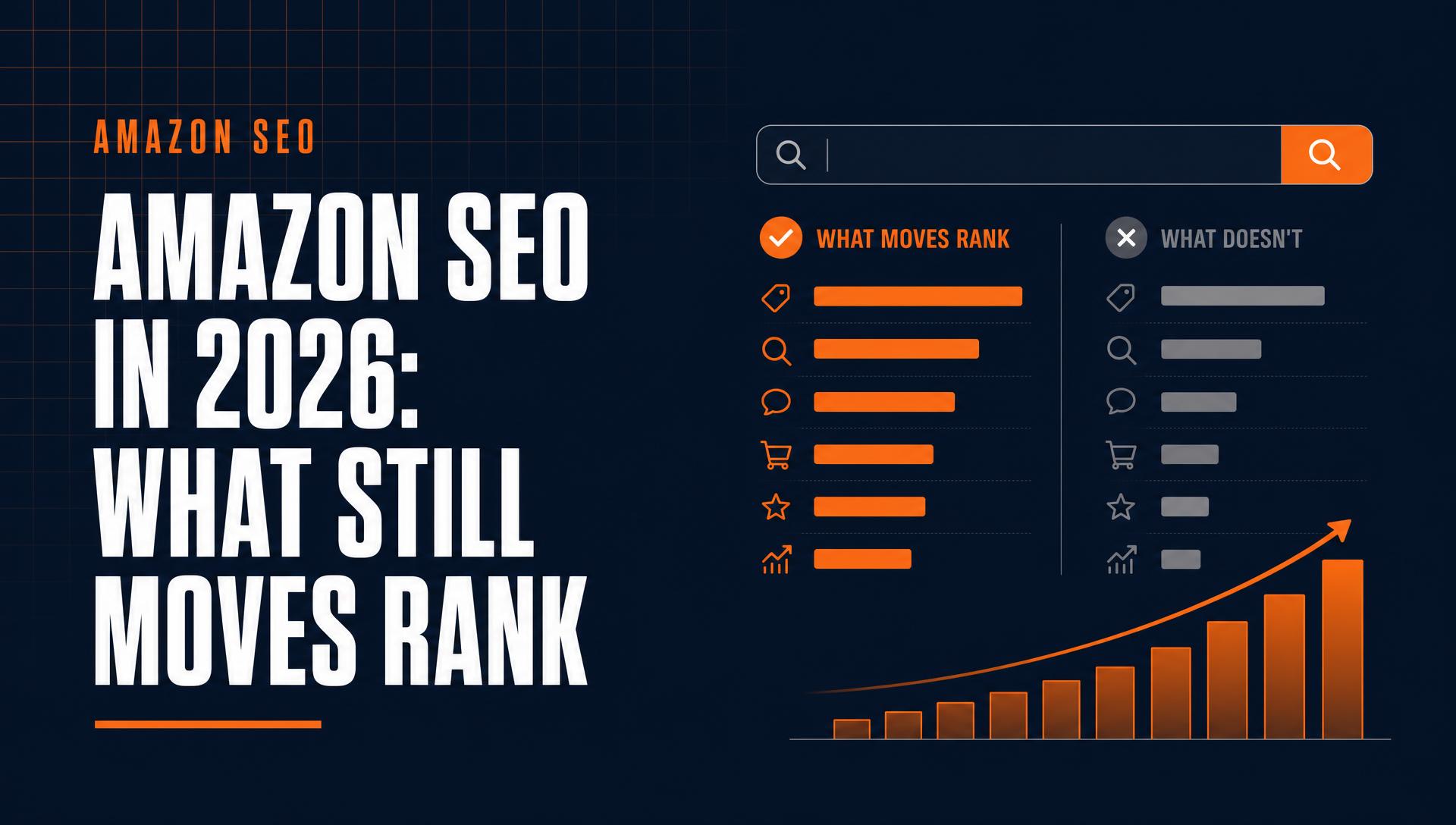Amazon SEO in 2026: What Still Moves Rank and What Doesn't