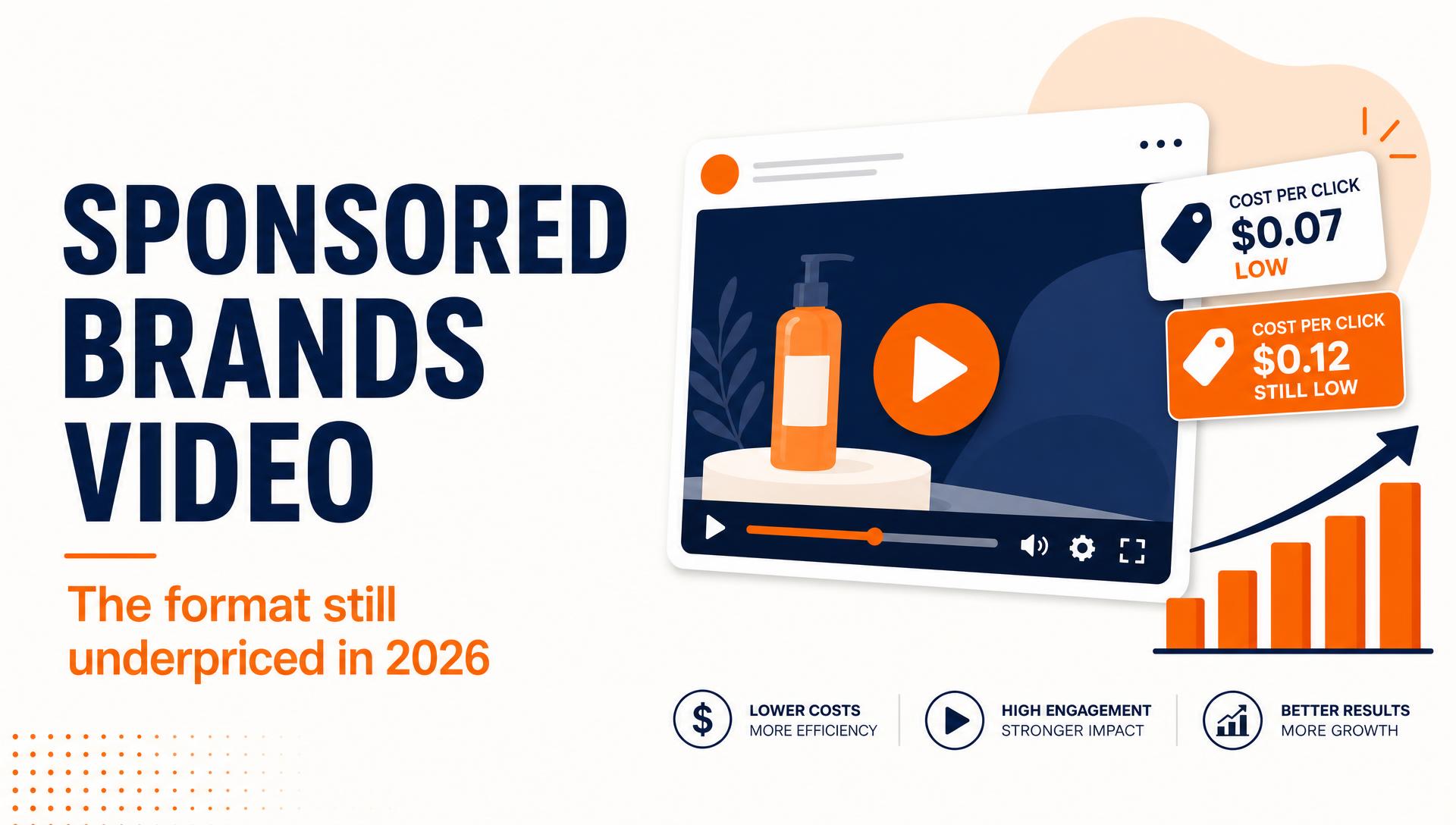 Sponsored Brands Video: The Format That's Still Underpriced in 2026 - Xrowlix Amazon guide