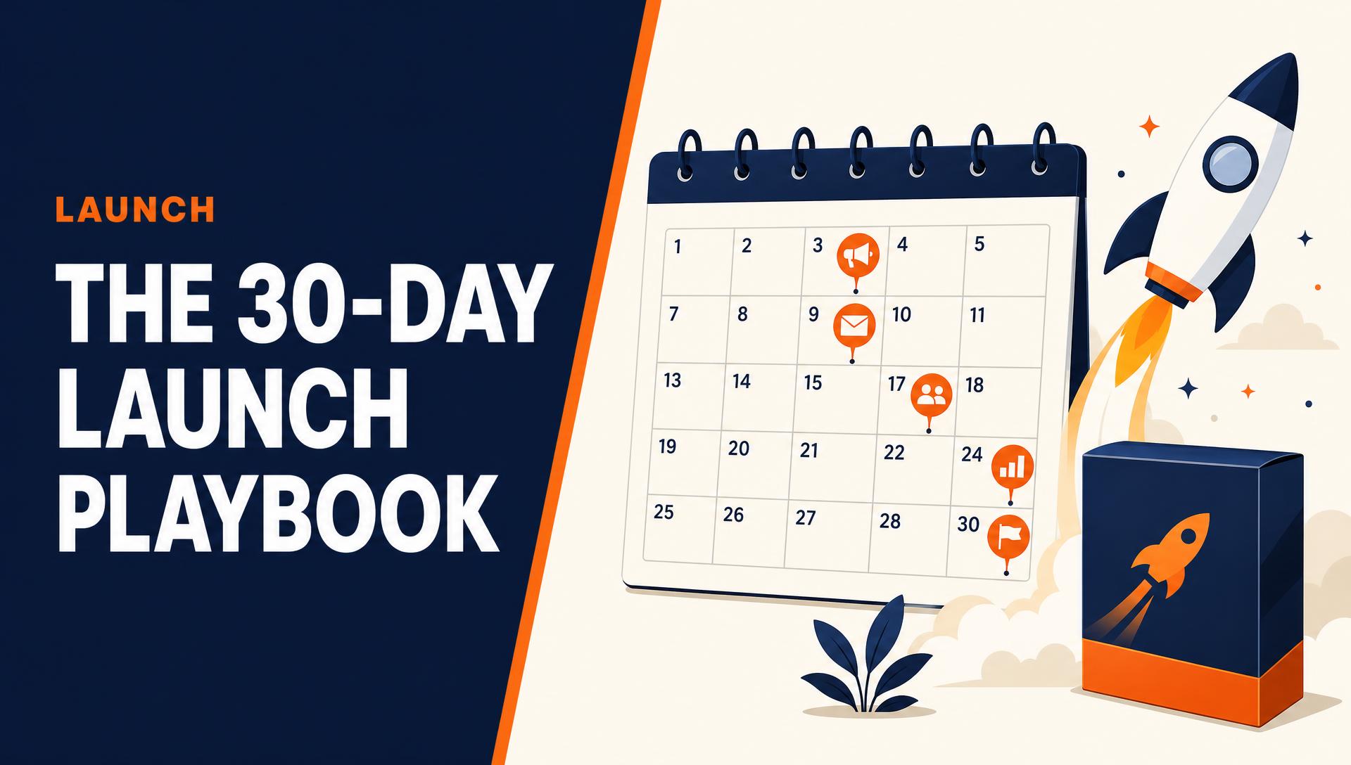 The 30-Day Amazon Product Launch Playbook We Use for Every New SKU - Xrowlix Amazon guide